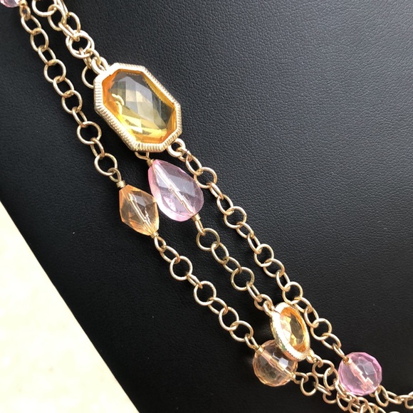 dana kellin target Gold multi strand necklace - Picture 5 of 13